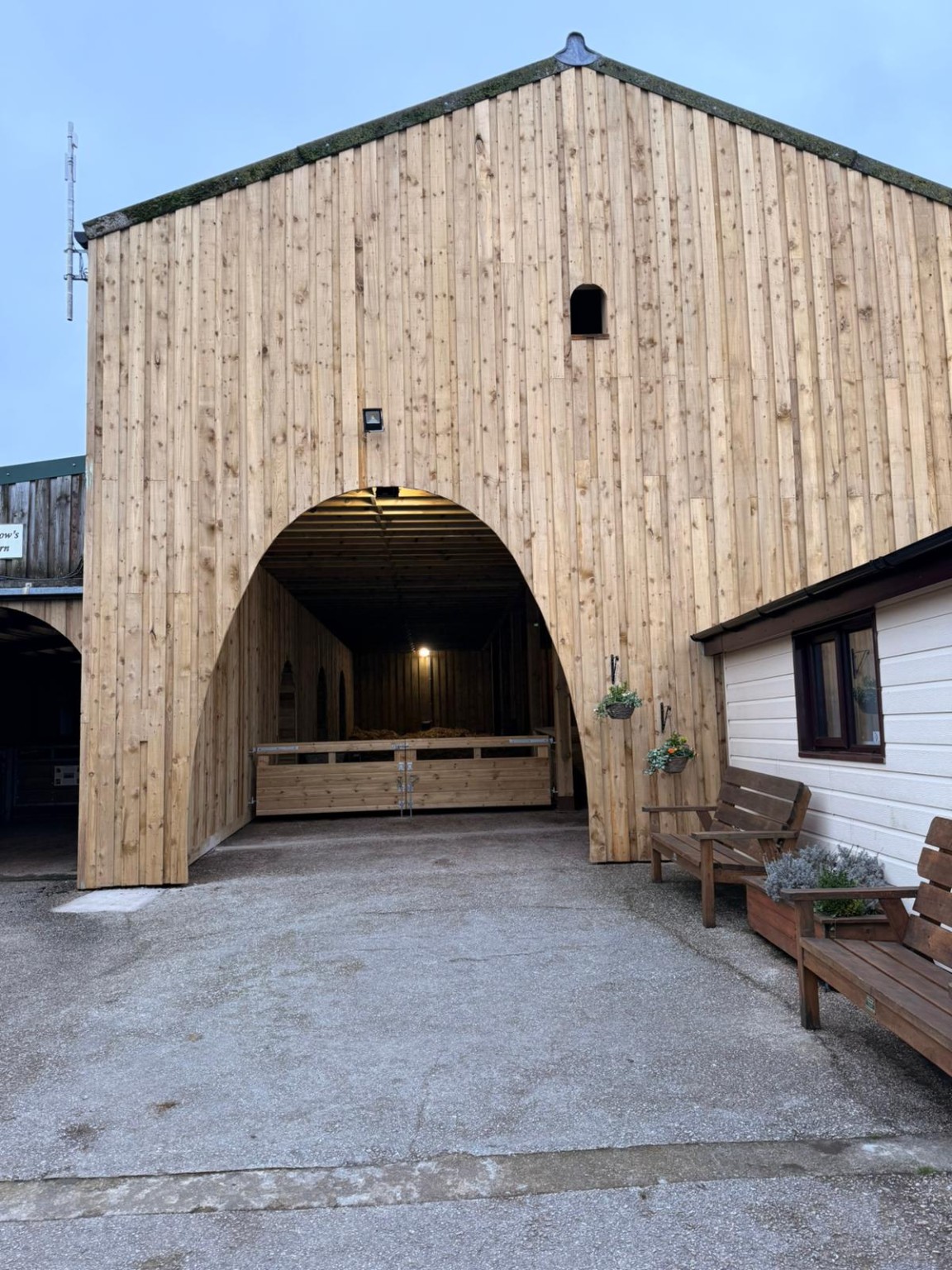 Bespoke timber stables